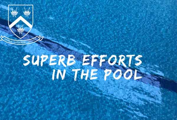 Team Spirit Shines Through at Swimming Gala