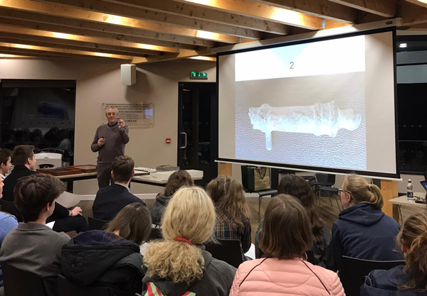 Latest Academic Scholars’ lecture sees students digging into the past