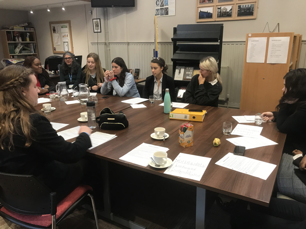 Upper Sixth English society ponder the dominance of dystopian worlds in modern literature