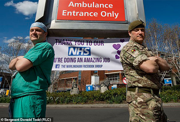 Moxey Twins Both Involved in NHS Nightingale Hospital London