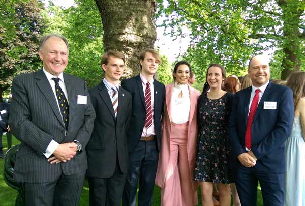 Gold DofE Awards at Buckingham Palace