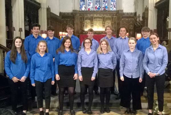 Students Perform Lunchtime Recital at St Mary-le-Tower, Ipswich