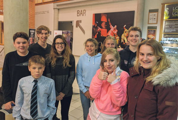 In pursuit of musical excellence… Music Scholars’ hear inspirational performance!