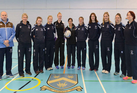 Framlingham College partner up with Hertfordshire Mavericks Netball Club