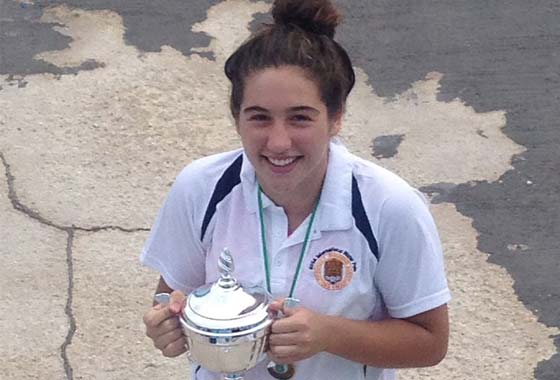 Poppy Mayall victorious with English Schools’ Water Polo