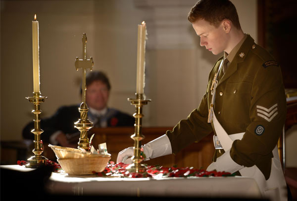 Service of Remembrance for the 250 OFs who died in the World Wars