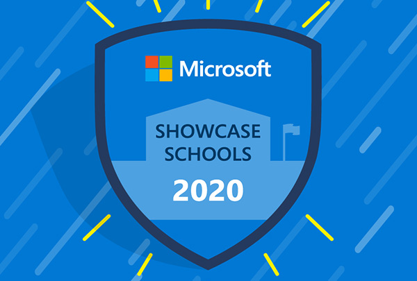 We are a Microsoft Showcase School