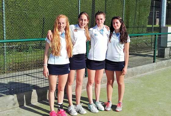 Suffolk Schools’ U15A Tennis Title for Framlingham College girls