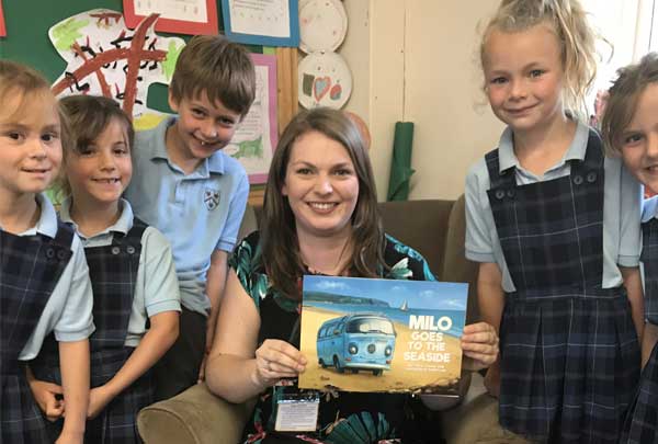 Author Rachel Jane visits Pre Prep