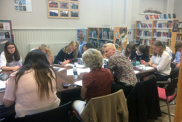 Scholars Put Pens to Paper For Writing Project