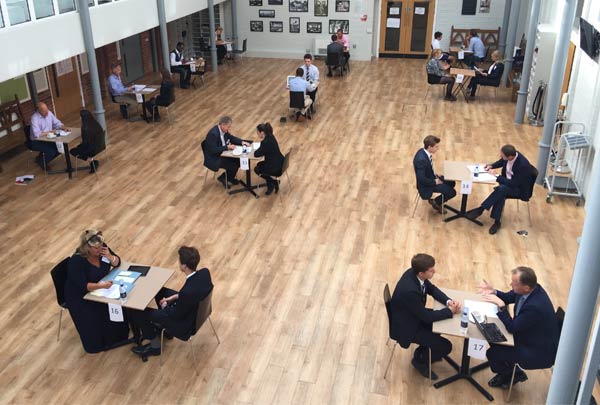 Year 12 students get a grilling ‘The Apprentice’ style!