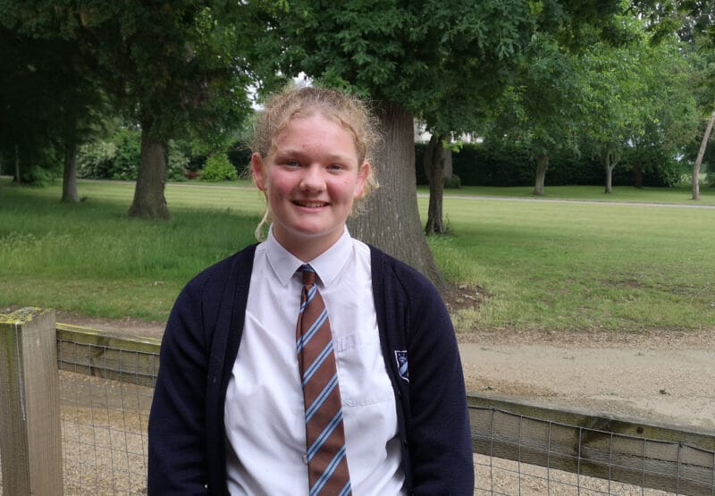 All-round sportswoman, Jess, is top UK under 13s shot-putter