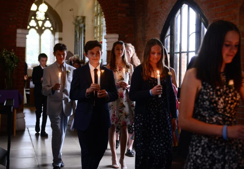 Moving Confirmation ceremony is highlight of spiritual life at the College