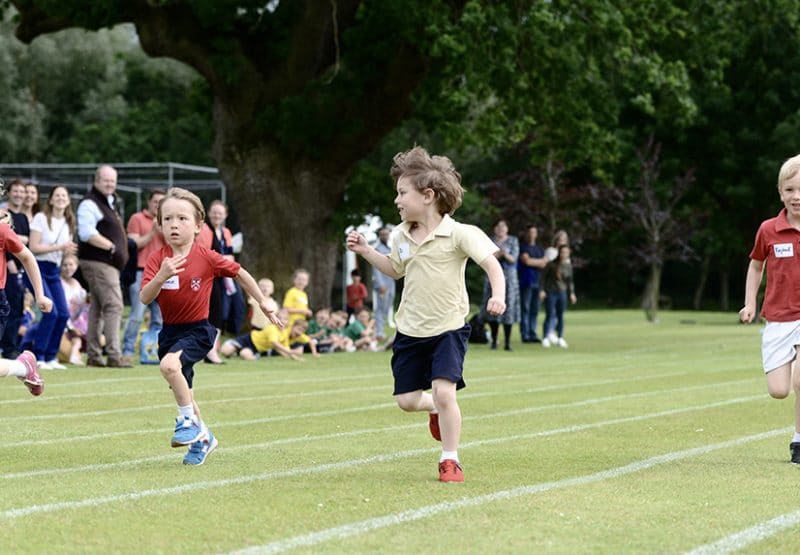 Prep school Sports Day: Pupils run, jump, throw and hit in celebration of sport