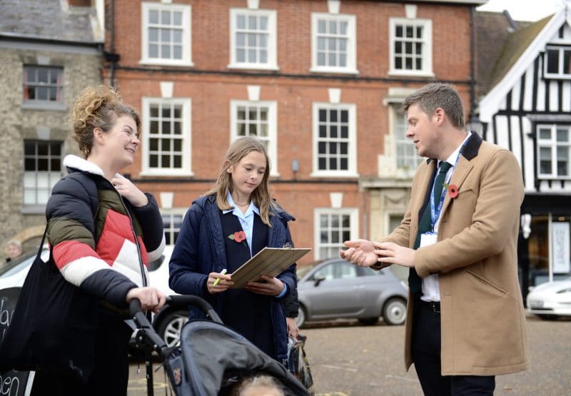 COP26: Pupils work with Framlingham Town Council to understand what action residents want on climate change