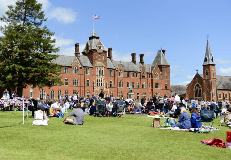 College celebrates Queen’s Platinum Jubilee with glorious gatherings at both Senior and Prep School
