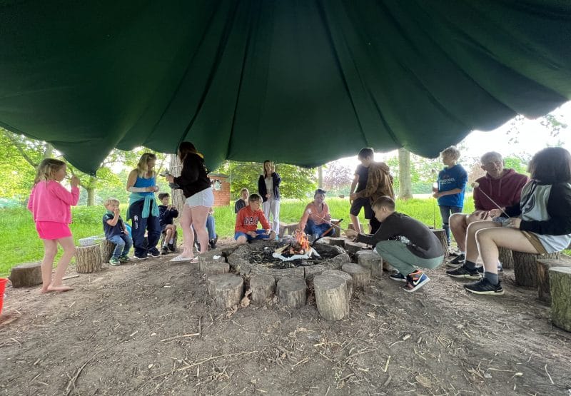 A night under the stars for FCPS pupils as they camped out for Ukraine