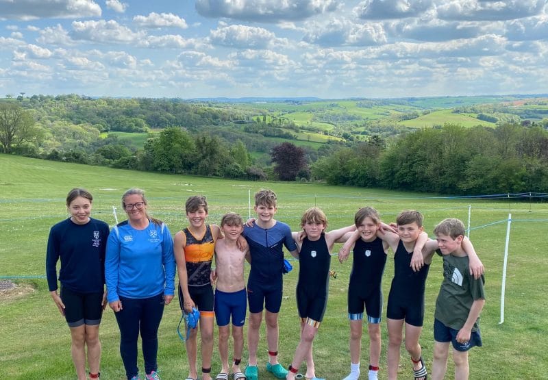 Young triathletes smash debut outing at IAPS event