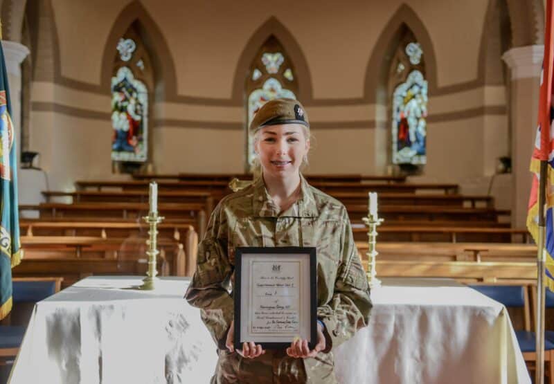 Framlingham College army cadet appointed as one of the Lord-Lieutenant’s Cadets for 2023/24