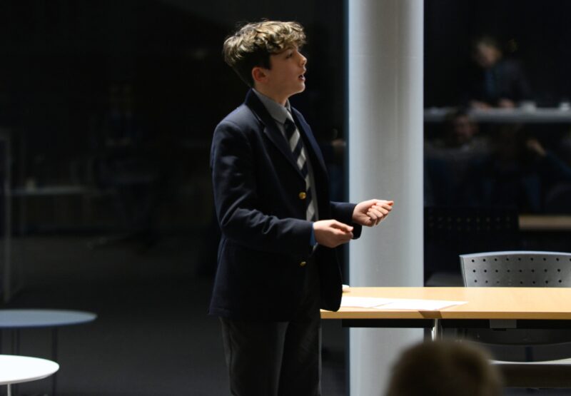 Framlingham College hosts prestigious ESU Public Speaking Competition