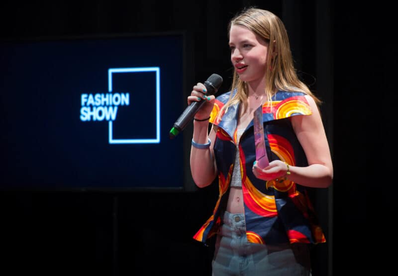 Year 10 pupil debuts catwalk collection at Framlingham College’s first Fashion Showcase